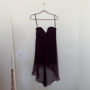 Purple formal dress size 2